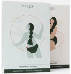  Snuggs Period Underwear Classic: Heavy Flow Black menstruációs női alsó erős vérzéshez méret XL