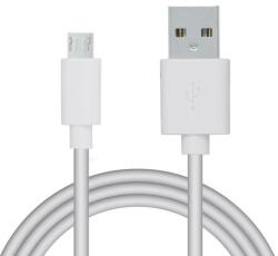 Spacer Cablu de date Spacer, USB 2.0 (T) la Micro-USB 2.0 (T), PVC, retail pack, 0.5m, Alb (SPDC-MICRO-PVC-W-0.5)