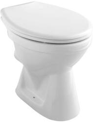 Alföldi Bázis 7093 R1 01 álló wc csésze hátsó kiömléssel és mély öblítéssel Clean Flush (7093 R1 01)