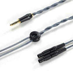 DD HIFI BC150B - Szimmetrikus ezüst fejhallgató kábel 4, 4mm Pentaconn csatlakozóval - 145cm - LEMO (DDHIFI-BC150B-LEMO-145)