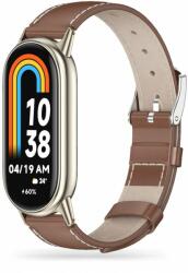  Szíj Heyband Leatherfit Xiaomi Smart Band 8 / 8 Nfc Brown