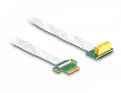 Delock PCI Expressz riser kártya x1 apa - x1 szlot 90 -os szögben FPC kábellel 30 cm hosszú (88022) - dellaprint