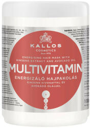  Masca de par uscat, tratat chimic Multivitamin Kallos, 1000 ml