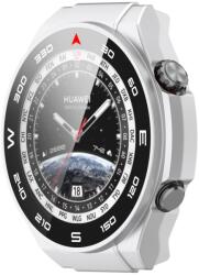 CAPAC COMPLET PC Husa din plastic cu sticla Huawei Watch Ultimate argintiu