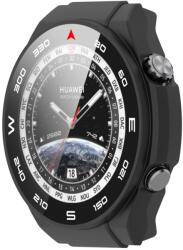 CAPAC COMPLET PC Husa din plastic cu sticla Huawei Watch Ultimate neagra