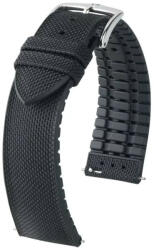 Hirsch New Arne Canvas/kaucsuk, fekete, 20/18L - orabox