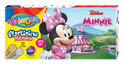 Colorino Disney Minnie színes gyurma készlet - 12 darabos - ARANY, EZÜST (90652PTR)