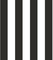  A mindennapok klasszikusa csíkos minta fekete és fehér tónus tapéta (G67521)