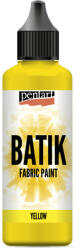 Pentacolor Kft Pentart - Batikfesték (textilfesték) sárga - 80 ml - 43239