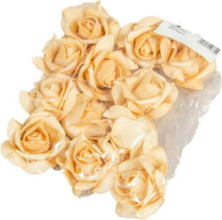 Polifoam rózsa fej virágfej habvirág 6 cm tea habrózsa - imidekor - 160 Ft