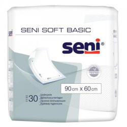 *Seni Aleze igienice de protectie Seni Soft Basic, 90x60 cm, 30 bucati