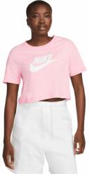 Nike W NSW TEE ESSNTL CRP ICN FTR , Pink , M