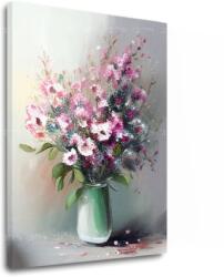  Design decorare pe panza Fantezie florală într-o vază (XOBMDFL004E1)