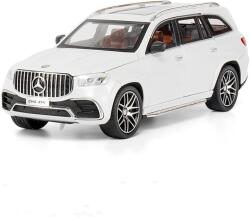  Mercedes Benz GLS 63 AMG 2020 White (replica) cu led-uri si sunete scala 1/241/43 (21501)