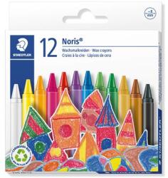 STAEDTLER Zsírkréta, STAEDTLER Noris 220 , 12 különböző szín (220 08 C12 PE) - kellekanyagonline