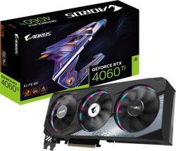 GIGABYTE GeForce RTX 4060 TI AORUS ELITE 8GB GDDR6 (GV-N406TAORUS E-8GD) Videokártya