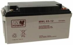 MWP Acumulator Agm 12v 65ah (bat12v65)