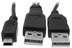  OEM 2x USB A to MINI 5-pin, 0, 6m, Y kábel (11928008)