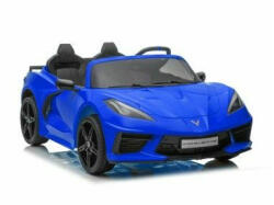 LeanToys Masinuta electrica pentru copii, Corvette Stingray albastru, cu telecomanda, 2 motoare, 11968 - babyneeds