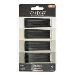 Cupio Agrafe de par drepte negre 5.6cm 48buc (C3041)