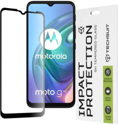 Techsuit Folie pentru Motorola Moto G10 / Moto G20 / Moto G30 / Moto E7 Plus / Moto G9 Play - Techsuit 111D Full Cover / Full Glue Glass - Black (KF235628) - vexio