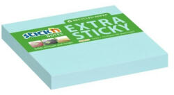 STICK N Stick' N ExtraSticky Recycled 76x76mm 90lap újrahasznosított pasztell kék jegyzettömb (21603)