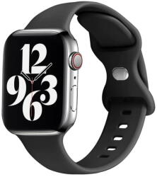Techsuit Curea pentru Apple Watch 1/2/3/4/5/6/7/8/SE/SE 2 (38/40/41mm) - Techsuit Watchband (W031) - Black (KF238580) - vexio