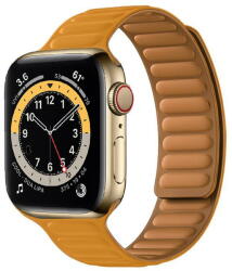 Techsuit Curea dama pentru Apple Watch 1/2/3/4/5/6/7/8/SE/SE 2 (38/40/41mm) - Techsuit Watchband (W035) - Orange (KF238578) - vexio