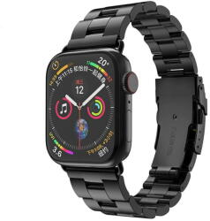 Techsuit Curea pentru Apple Watch 1/2/3/4/5/6/7/8/SE/SE 2/Ultra (42/44/45/49mm) - Techsuit Watchband (W036) - Black (KF238575) - vexio