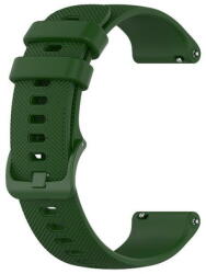 Techsuit Curea pentru Samsung Galaxy Watch 4/5/Active 2, Huawei Watch GT 3 (42mm)/GT 3 Pro (43mm) - Techsuit Watchband 20mm (W006) - Green (KF238593) - vexio