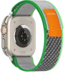 Techsuit Curea pentru Apple Watch 1/2/3/4/5/6/7/8/SE/SE 2/Ultra (42/44/45/49mm) - Techsuit Watchband (W039) - Green / Green (KF2313129)