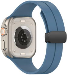 Techsuit Curea pentru Apple Watch 1/2/3/4/5/6/7/8/SE/SE 2 (38/40/41mm) - Techsuit Watchband (W011) - Blue (KF2313761) - vexio