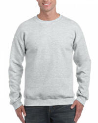 Gildan Uniszex pulóver Gildan GI12000 Dryblend Adult Crewneck Sweatshirt -S, Ash