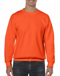 Gildan Uniszex pulóver Gildan GI18000 Heavy Blend Adult Crewneck Sweatshirt -4XL, Orange