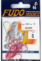FUDO Hooks Carlige FUDO Sode (SODE-RD) Nr. 12, 21 buc. /plic (1204-12)