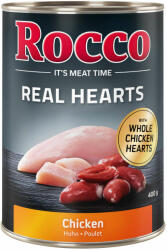 Rocco Rocco Real Hearts 6 x 400 g - Pui cu inimi întregi de