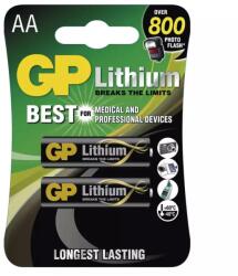 GP Batteries Lithium Battery AA (FR6) 2 pack