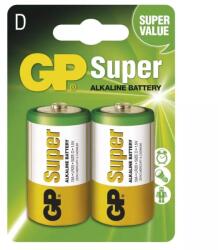 GP Batteries Super Alkaline Battery D (LR20) 2 pack