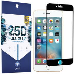 LITO Folie pentru iPhone 6 Plus / 6s Plus - Lito 2.5D FullGlue Glass - Black (KF231815) - pcone