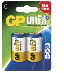 GP Batteries Ultra Plus Alkaline Battery C (LR14) 2 pack