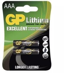 GP Batteries Lithium Battery AAA (FR03) 2 pack