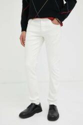 G-Star Raw jeansi 3301 barbati, culoarea alb PPYX-SJM0CO_00J
