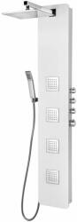 SAPHO POLYSAN SPIRIT SQUARE termosztatikus zuhanypanel, 250x1550mm, fehér (81151) (81151)