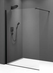 SAPHO POLYSAN MODULAR Fix zuhanyfal, 1000mm, matt fekete (MS1-100B) (MS1-100B)
