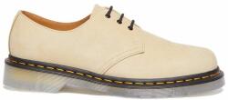 Dr. Martens pantofi de piele intoarsa 1461 ICED II femei, culoarea bej, cu toc plat, DM30641505 PPYX-OBD3J9_12X