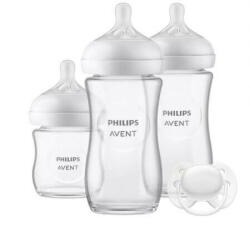 Set biberoane din sticla Natural Response, Philips Avent