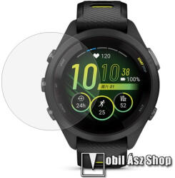 Okosóra TPU képernyővédő fólia - CLEAR - 1db, törlőkendővel - A TELJES ELŐLAPOT VÉDI! - Garmin Forerunner 265S