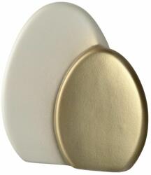 Leonardo PESARO dupla tojás 20cm, fehér-arany