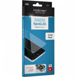  Samsung Galaxy S23 Plus SM-S916, Kijelzővédő fólia, ütésálló fólia, MyScreen Protector, Hybridglass, Tempered Glass (edzett üveg), Clear, 1 db / csomag