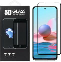 Xiaomi Redmi Note 10 Pro üvegfólia, tempered glass, előlapi, 5D, edzett, hajlított, fekete kerettel